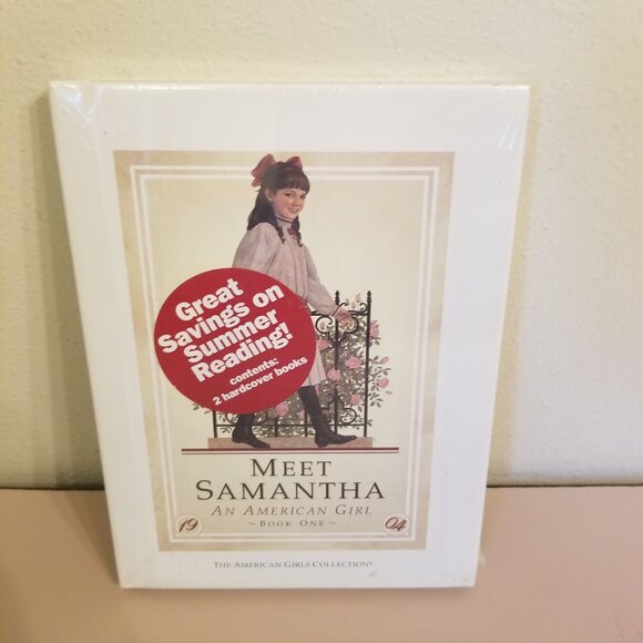 American Girls Hardcover Samantha 2 Books NEW SEALED Vintage Pleasant Company 1 - Picture 1 of 3
